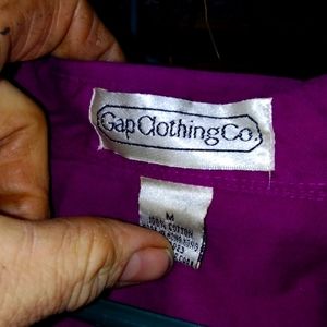 Gap clothing co. M buttonup shirt